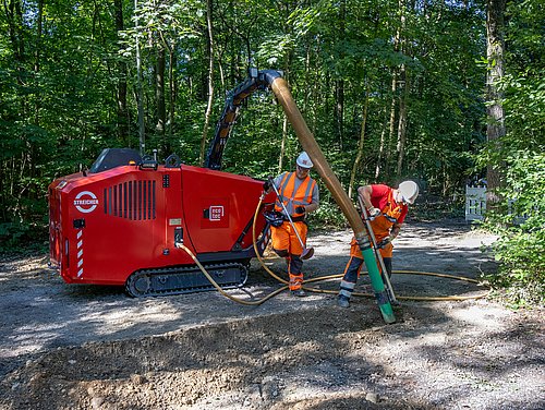 Vacuum Crawler VC70 on Duty